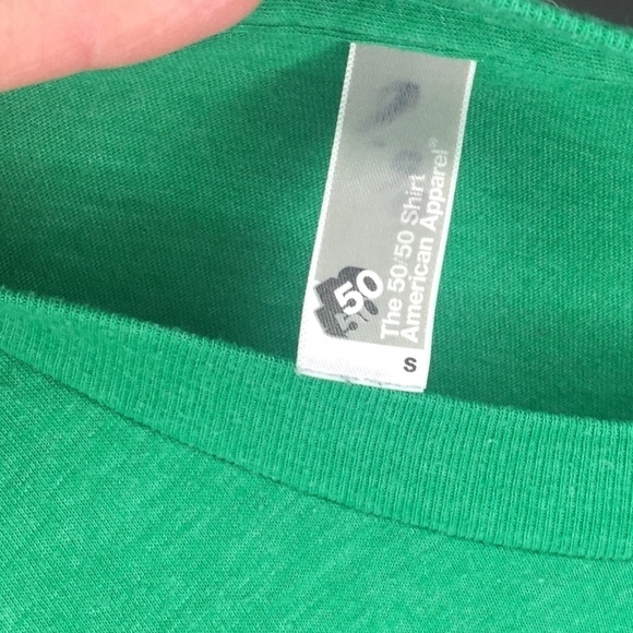 AMERICAN APPAREL | Fake Patty's green graphic tee - Picture 6 of 7